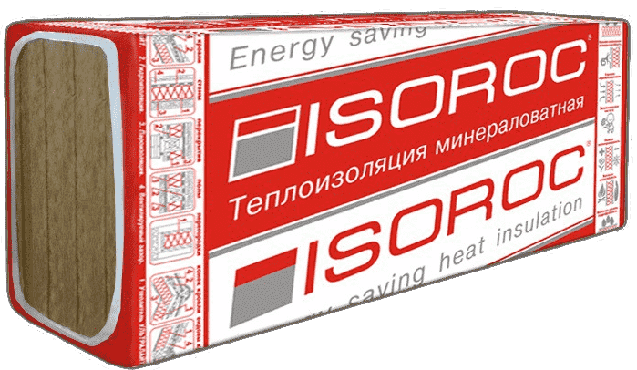 Утеплитель ISOROC Изокор-С 1000х600х130 мм