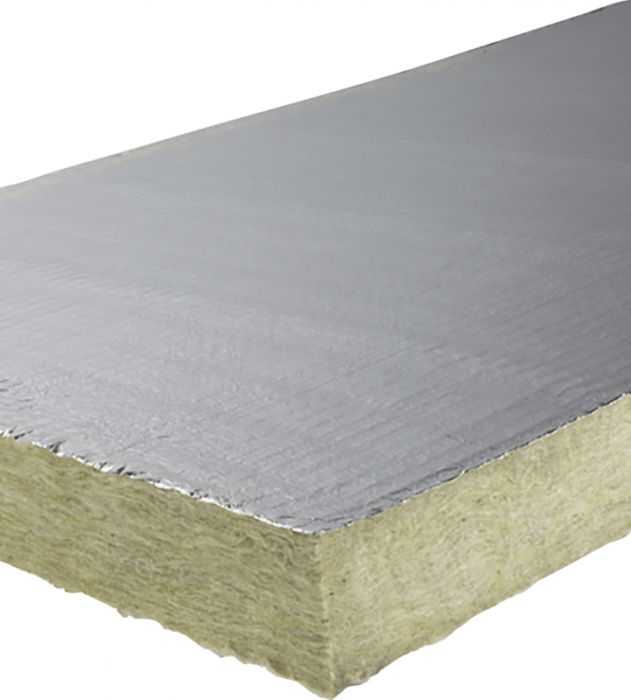 Плита Paroc Fire Slab 80 AluCoat 80х600х1200