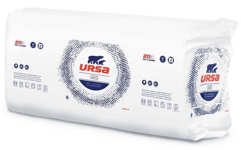 Утеплитель Ursa Geo П-15 50х610х1250